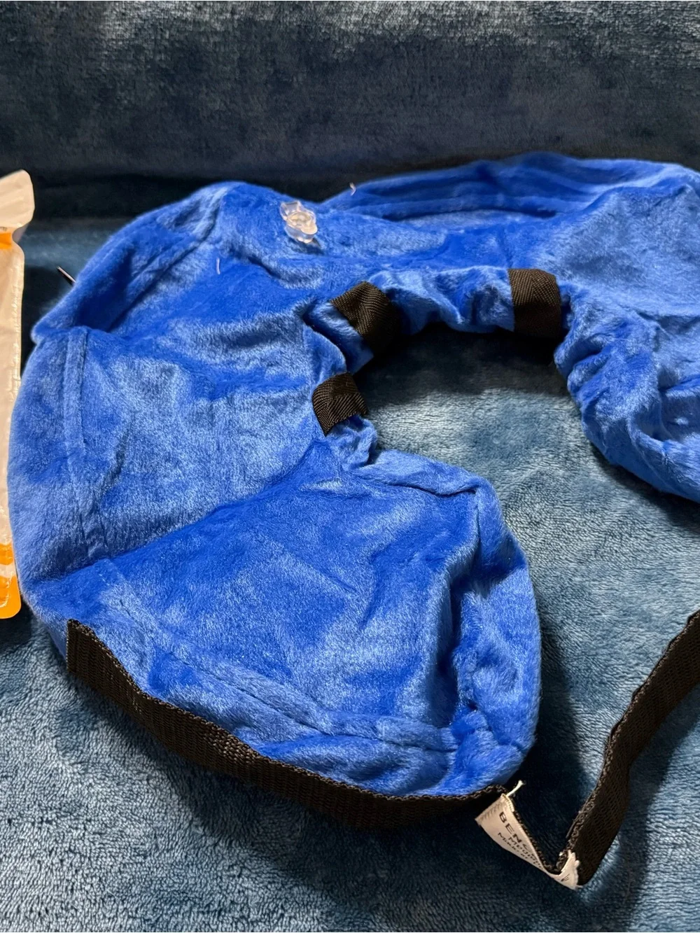 Inflatable Collar - Blue - Comfortable Protective Pet Cone
